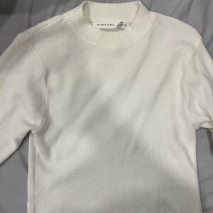 Altar'd State Cream Sweater Dress